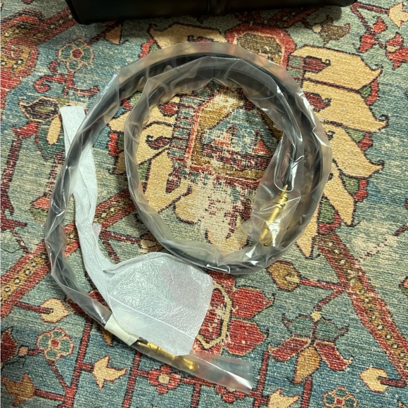 CELINE 16 Small Black Satinated Calfskin Bag FULL SET Top Handle Cross Body - Picture 12 of 15